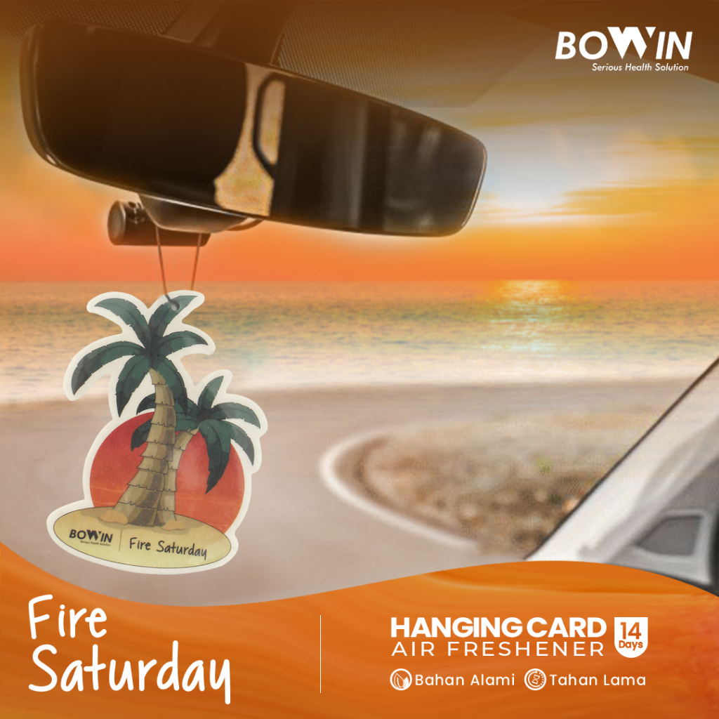 Bowin Parfum Gantung Mobil &amp; Ruangan (Pengharum, Pewangi, Aromaterapi)