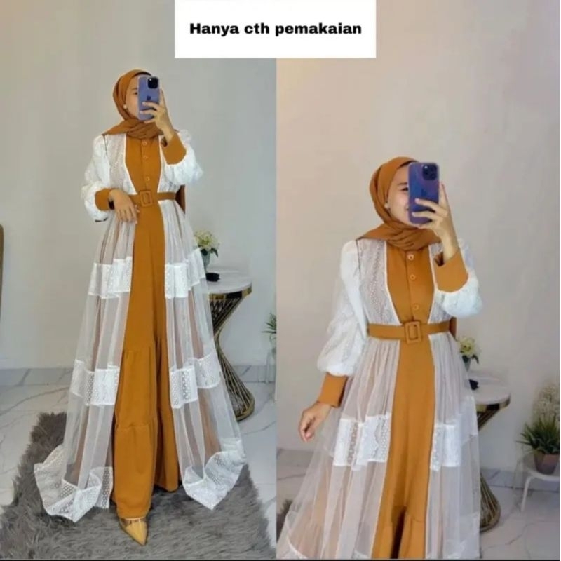 DEWISAN GAMIS//GAMIS 2in1//OUTER PISAH//GAMIS OUTER BURKAT//CRINKLE//GAMIS LEPAS//BELI 1 DAPAT 2