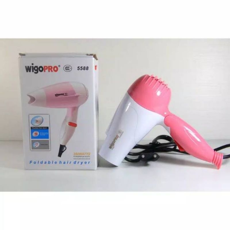 Hair Dryer WIGO PRO MINI 5588 Pengering Rambut WIGO MINI 5588 350Watt