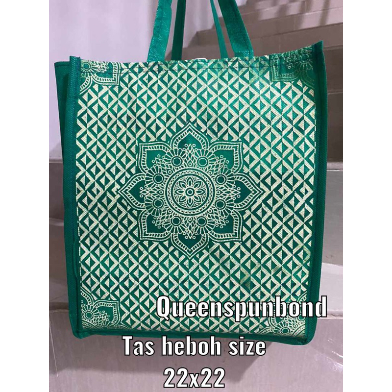 HARGA LUSIN ISI 12 BIJI- TAS HAJATAN HEBOH SIZE 22x22