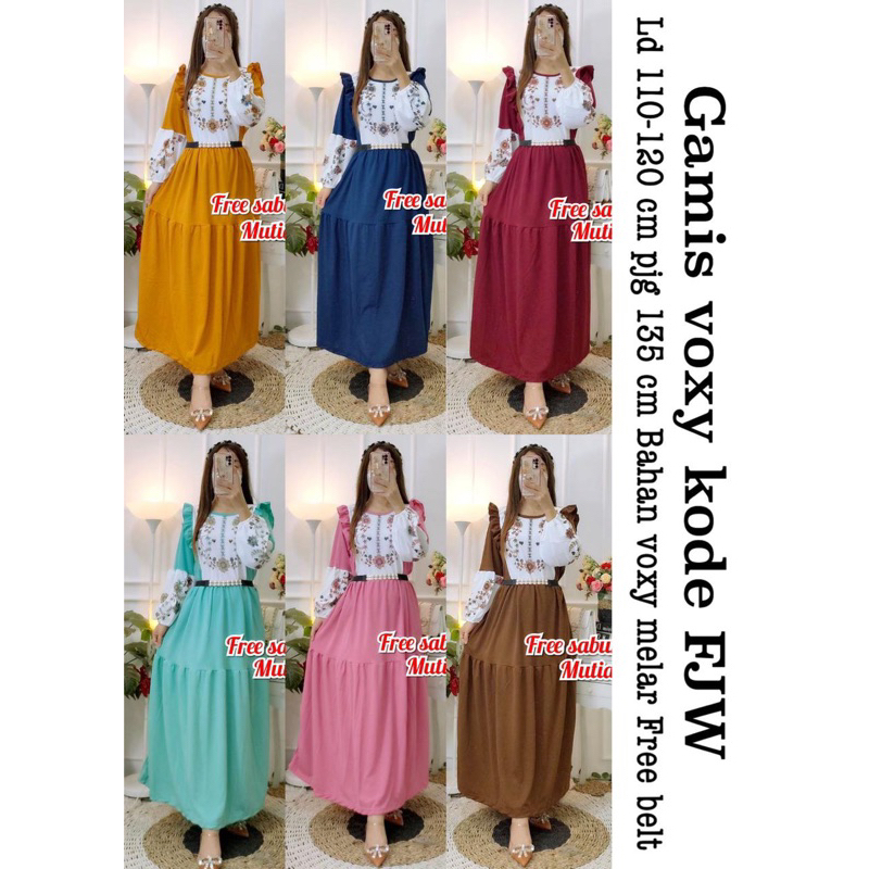 Gamis voxy fjw