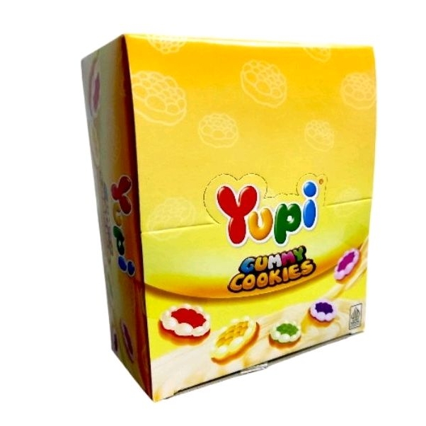 

Yupi Gummy Cookies [Box isi 24pcs x 6gr]