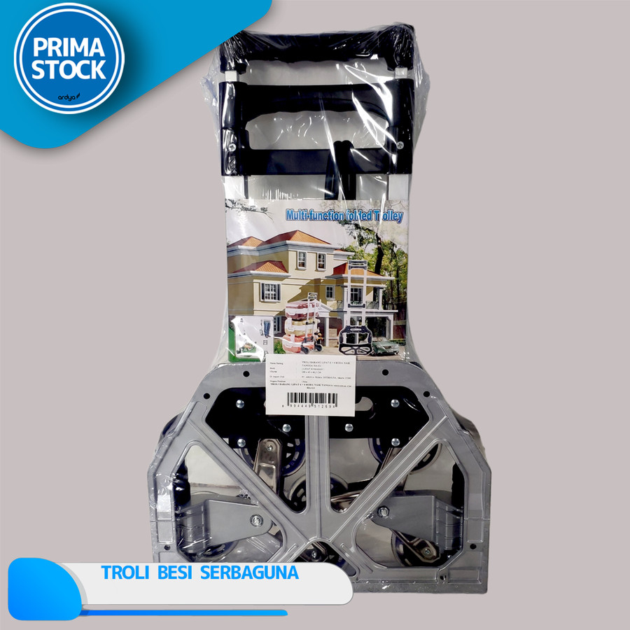 Troli Barang Berat Lipat Heavy Duty Kuat LPG Gas Galon 2 Roda Trolley
