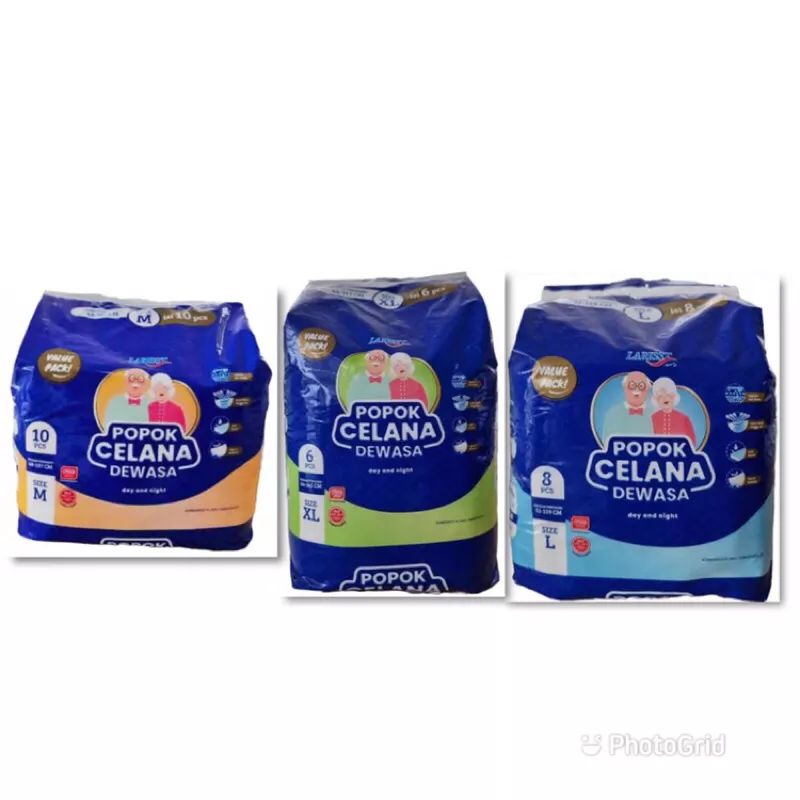 larrist adult diapers pant (popok dewasa celana)
