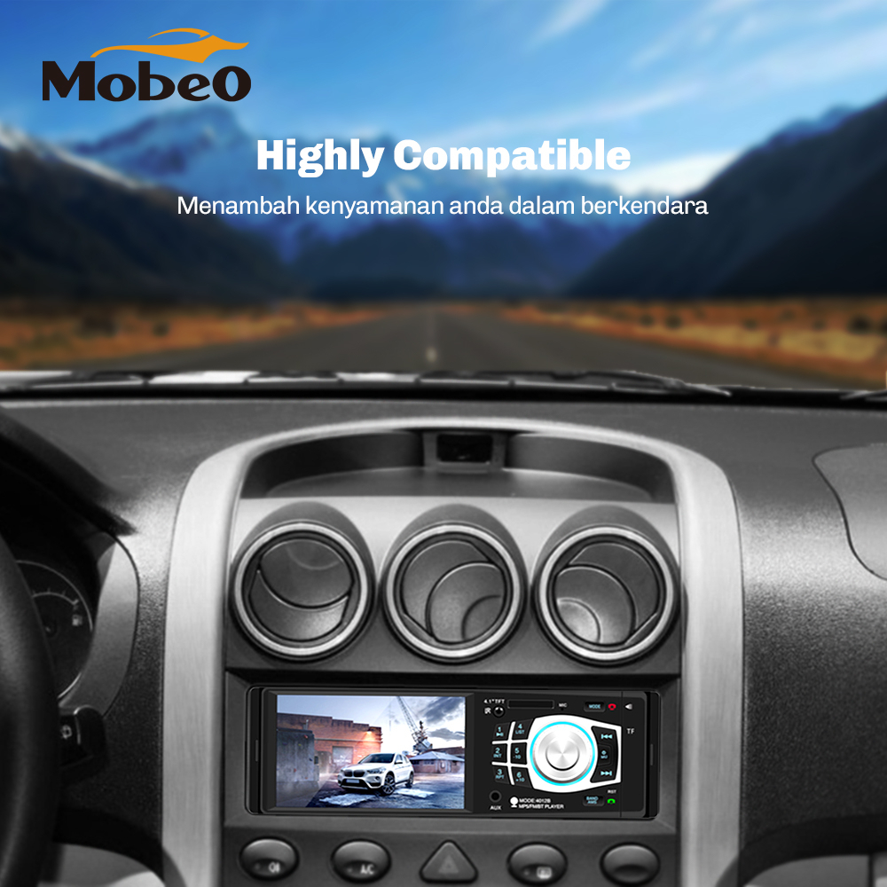 (Exclusive Promo) Mobeo Head Unit MCP02 Entertainment Screen