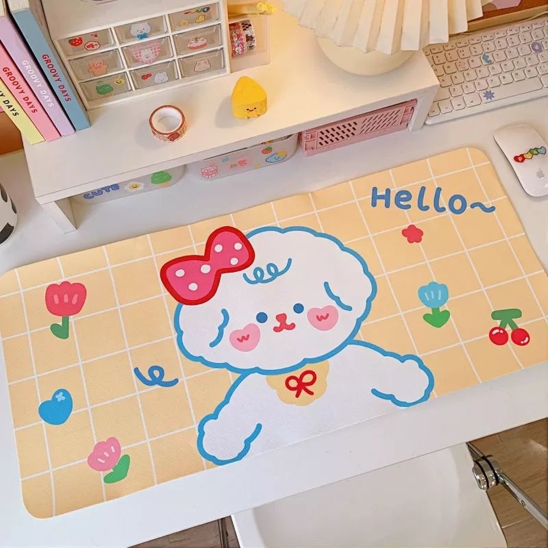 ALAS MEJA KOMPUTER LUCU/ CUTE DESK PAD KARAKTER MOUSE PAD KAWAII RT141