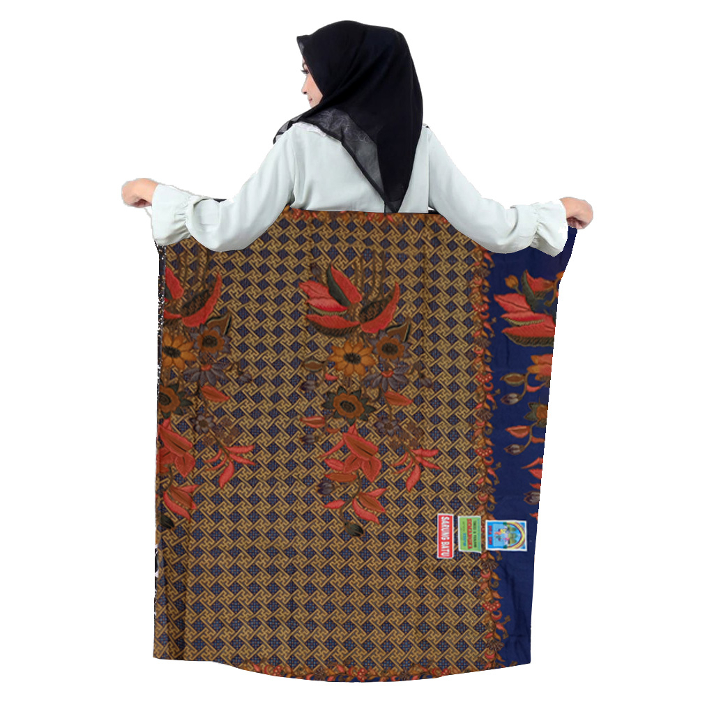 Sarung Batik Wanita DUA IBU Cap Cent 1 x 1,8 Meter