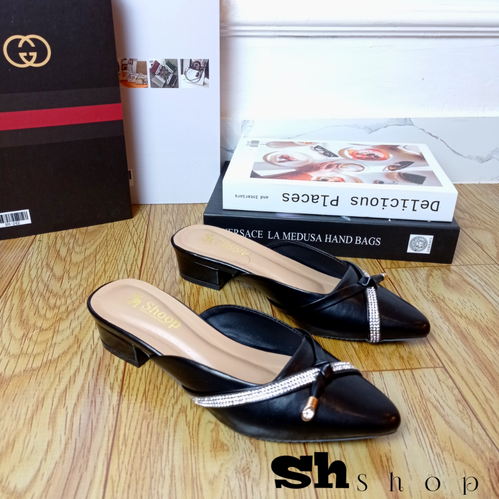 sendal wanita terbaru 2023 sendal heels mules 3m