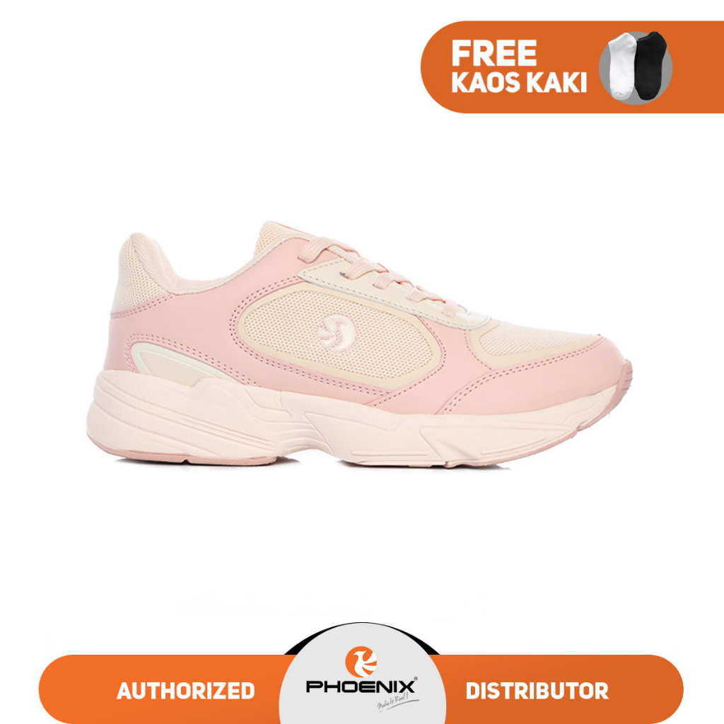 Phoenix Lenka Sepatu Sneakers Wanita - Rose