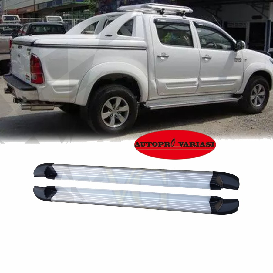 Footstep aluminium Hilux vigo 2012