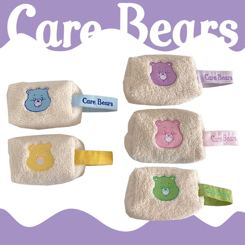 Care Bears Korean Premium Pouch Cute Cartoon / Makeup Pouch Makeup Travel Serbaguna Lucu / Aesthetic Pouch Pencil Case / Kotak Pensil Anak Lucu