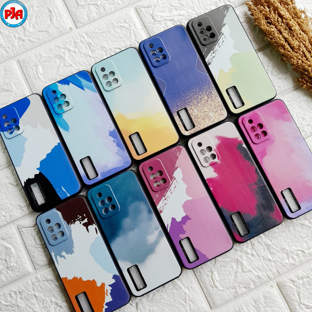 Case Softcase Casing Silikon Karakter Abstrak Warna OPPO A16