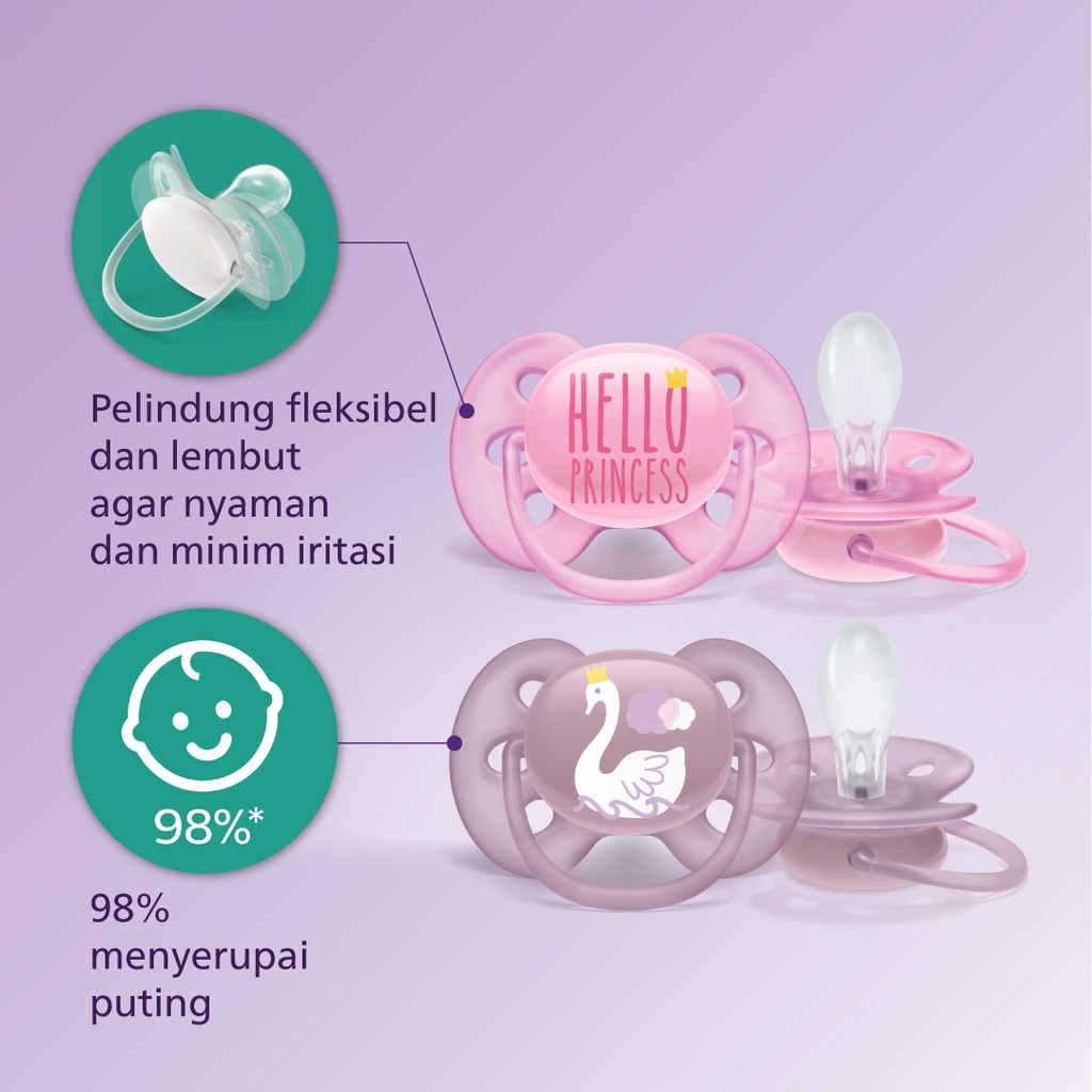 PHILIPS AVENT SOOTHER 6-18M - SCF223