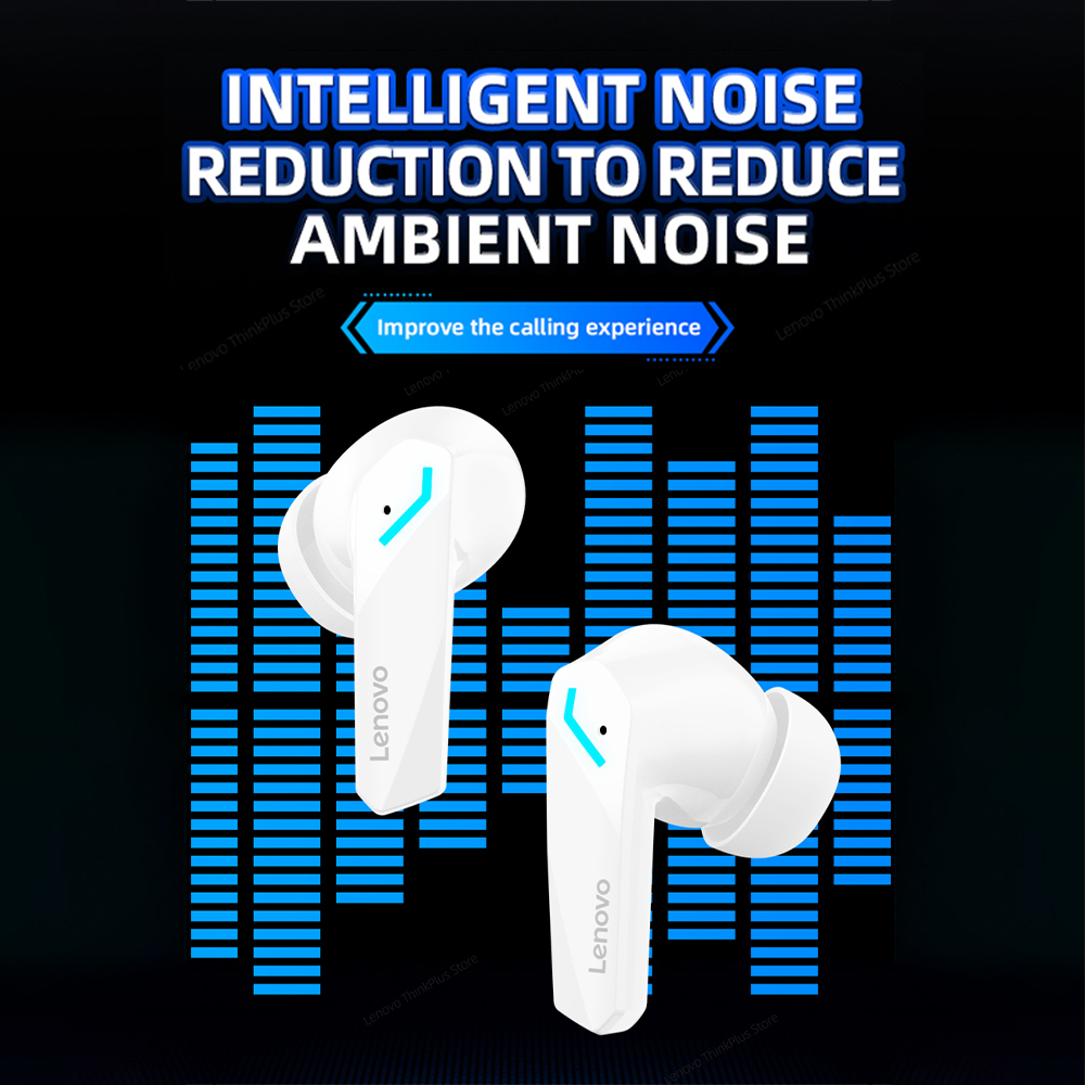 Thinkplus Lenovo GM2 Pro Bluetooth TWS Earphone Gaming Headphone Headset -v5.3