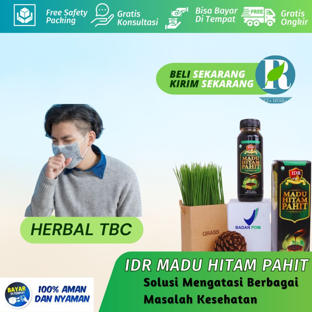 Obat TBC//IDR Madu Hitam Pahit Obat Herbal,Obat Kronis Dan Non Kronis,Madu Asli Aman Tanpa Efek Samp