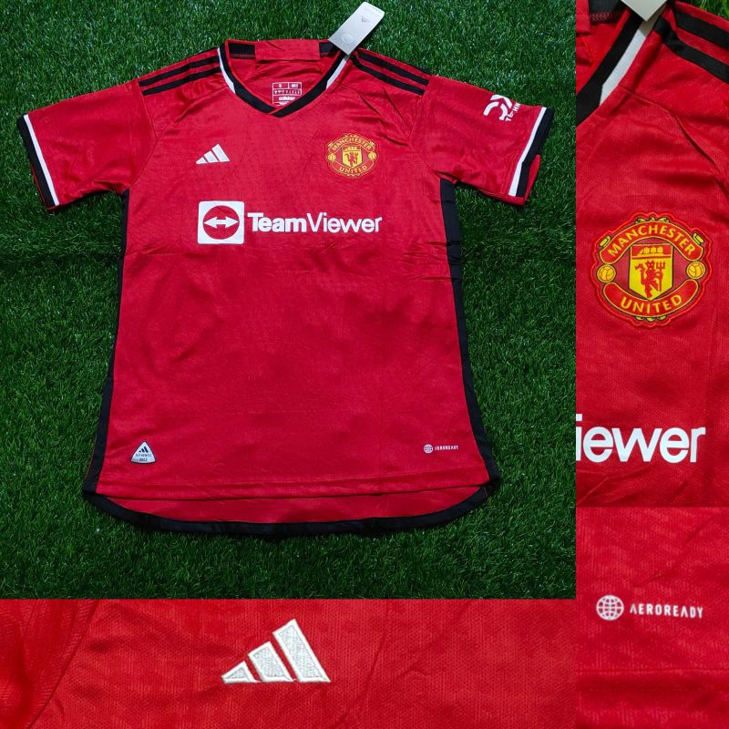 Jersey Man_Chester MU United Home 2023 2024 Grade ORI Import Baju Sepak Bola Pria Dewasa