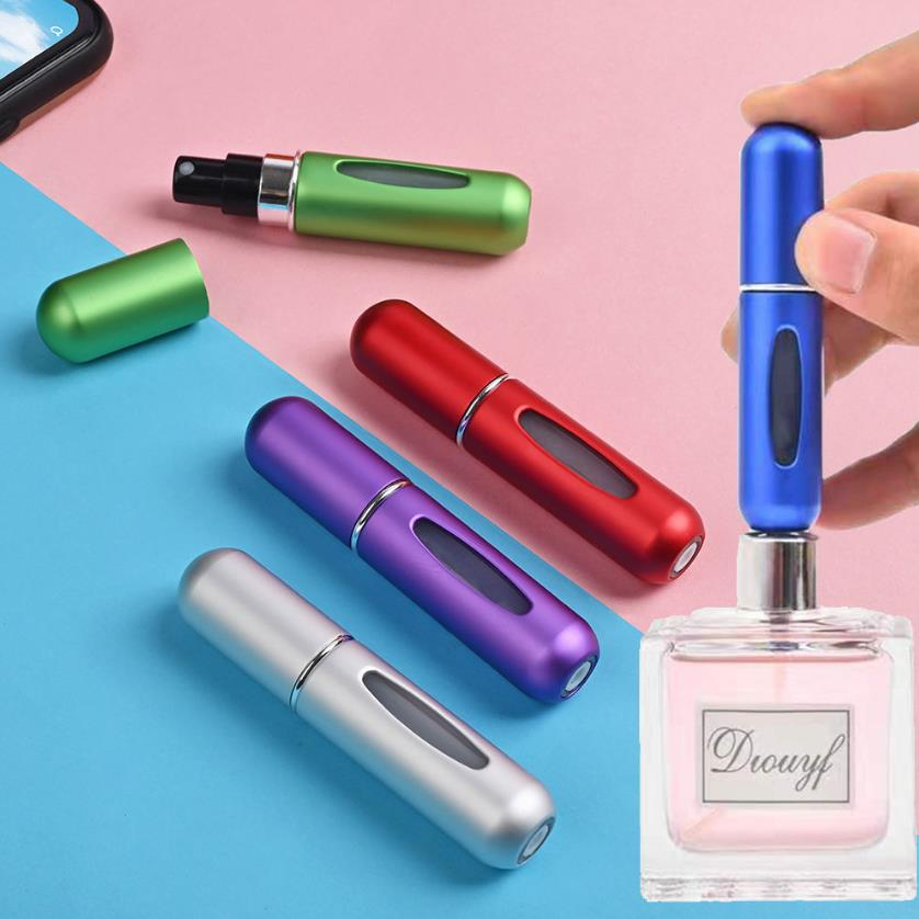 Botol Parfum Mini Semprot Isi Ulang Parfume Bottle Atomizer Spray Refill 5ml Praktis Travel Portable