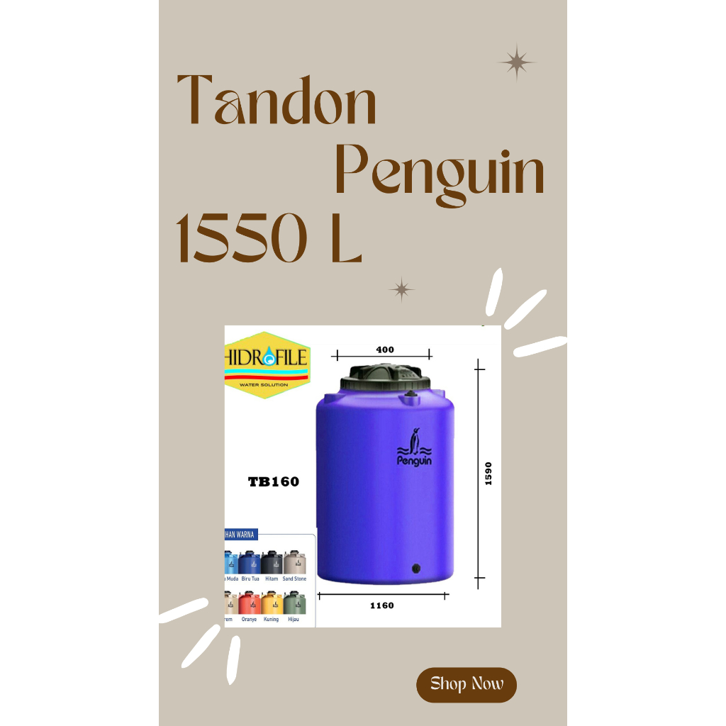 TANDON AIR PINGUIN 1550 LITER