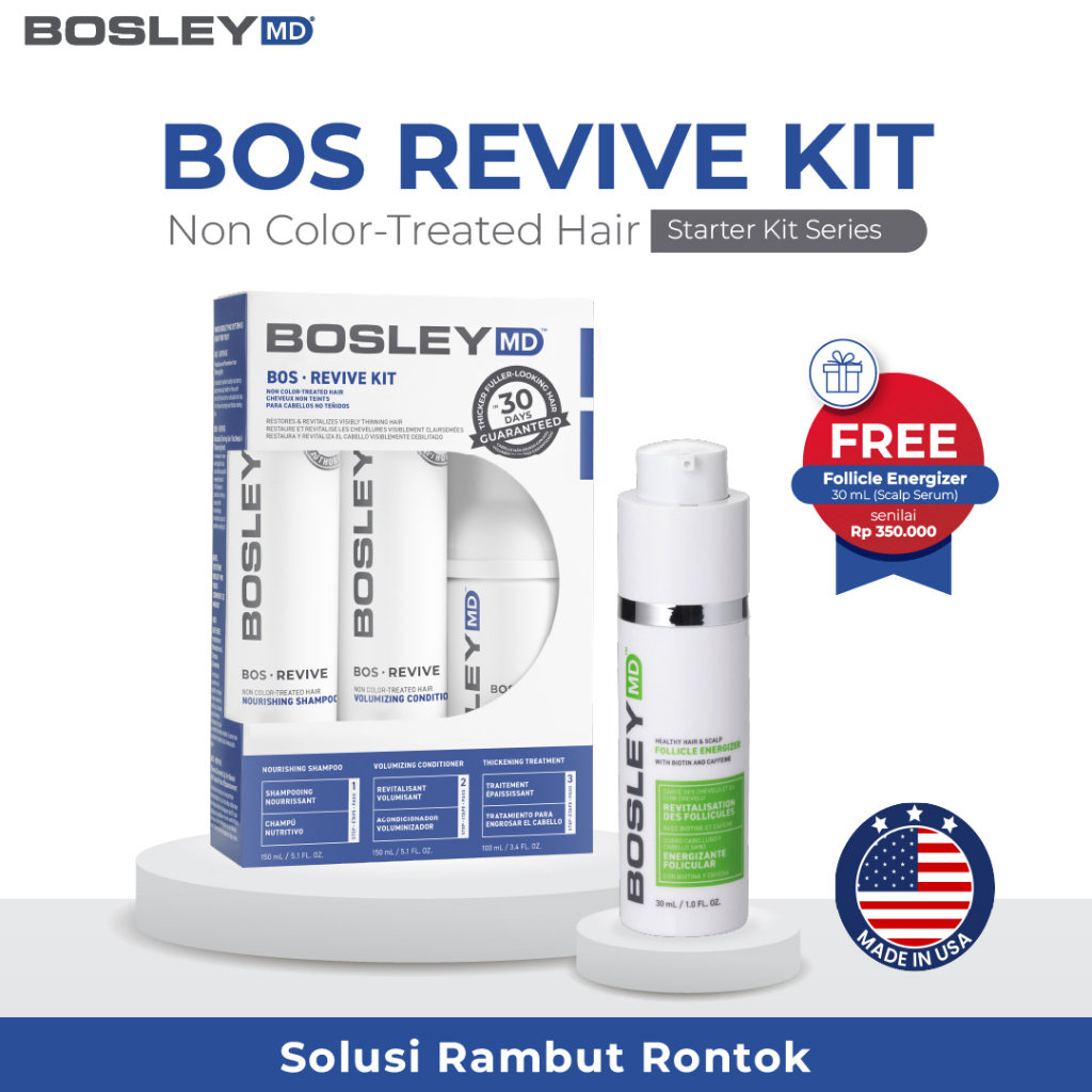 BosleyMD BOSRevive Starter Kit for Non Color-Treated Hair - Haircare