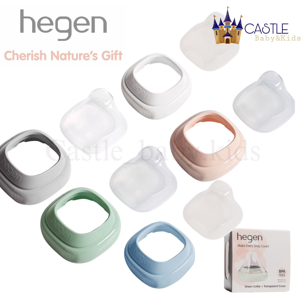 Hegen Collar and Transparent Cover - Sparepart Hegen TANPA TEAT