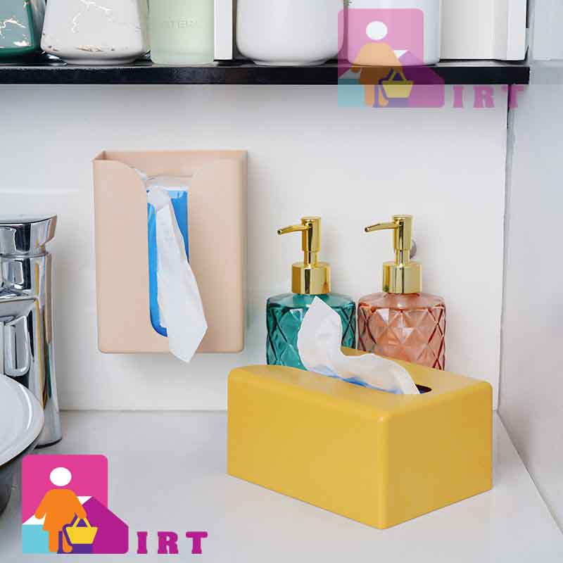 MURAH TEMPAT TISU UNIK / KOTAK TISU TEMPEL DINDING + LEM / TISSUE BOX / TEMPAT TISU TEMPEL / KOTAK