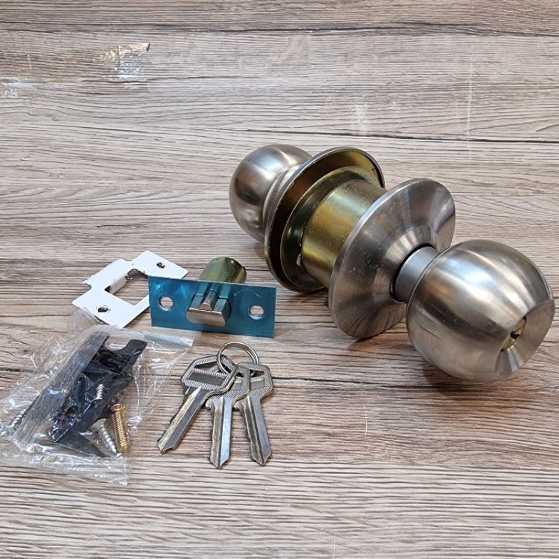 Kunci pintu bulat silinder / Kunci pintu kamar mandi GHC