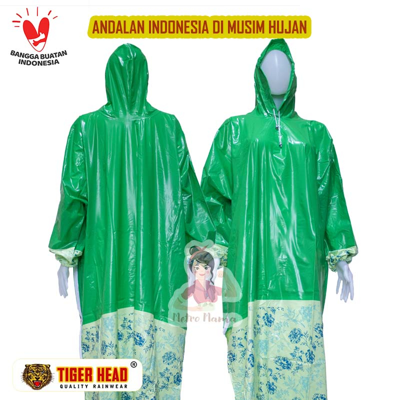 Jas Hujan Muslimah TIGER HEAD GAMIS AISHA 68340 Hijabers
