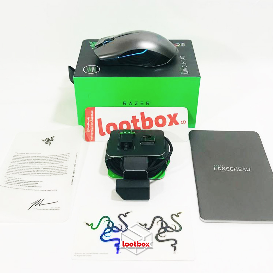 Mouse Gaming Wireless Razer Lancehead - SECOND