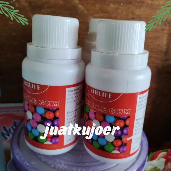 

D2289) ⭐⭐⭐⭐⭐ Orlife Rasa Red Bubblegum Atau Permen Karet Merah terlaris / Pasta Minuman Makanan / Perisa Minuman