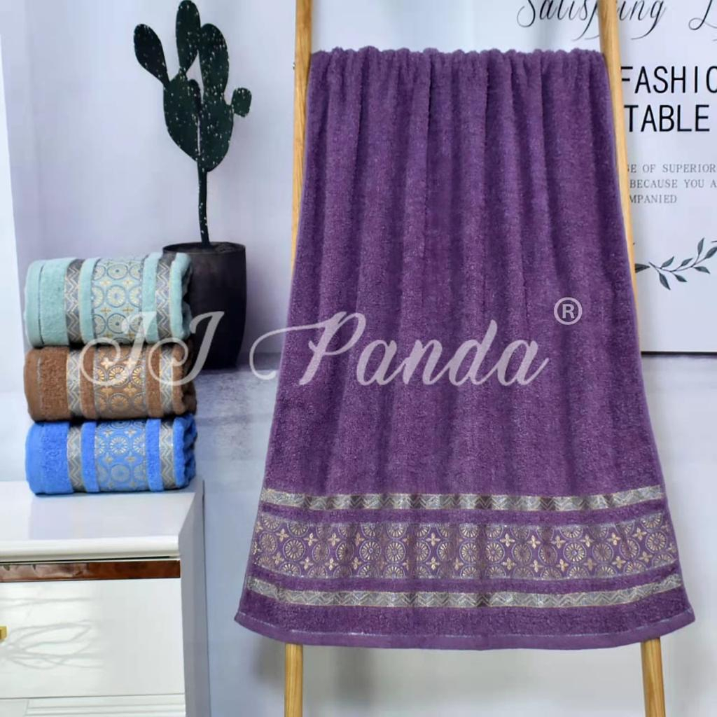 HANDUK MANDI KATUN LANTANA (70CM X 140CM) IMPORT BISA CUSTOM NAMA CUSTOM DAYA SERAP TINGGI SUPER