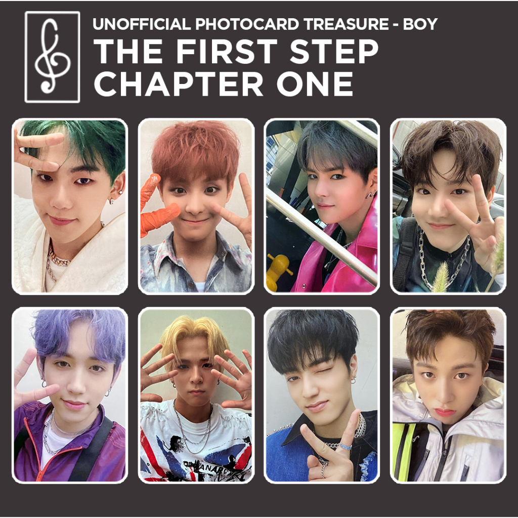 [REPLIKA TREASURE] THE FIRST STEP CHAPTER ONE BOY PHOTOCARD UNOFFICIAL