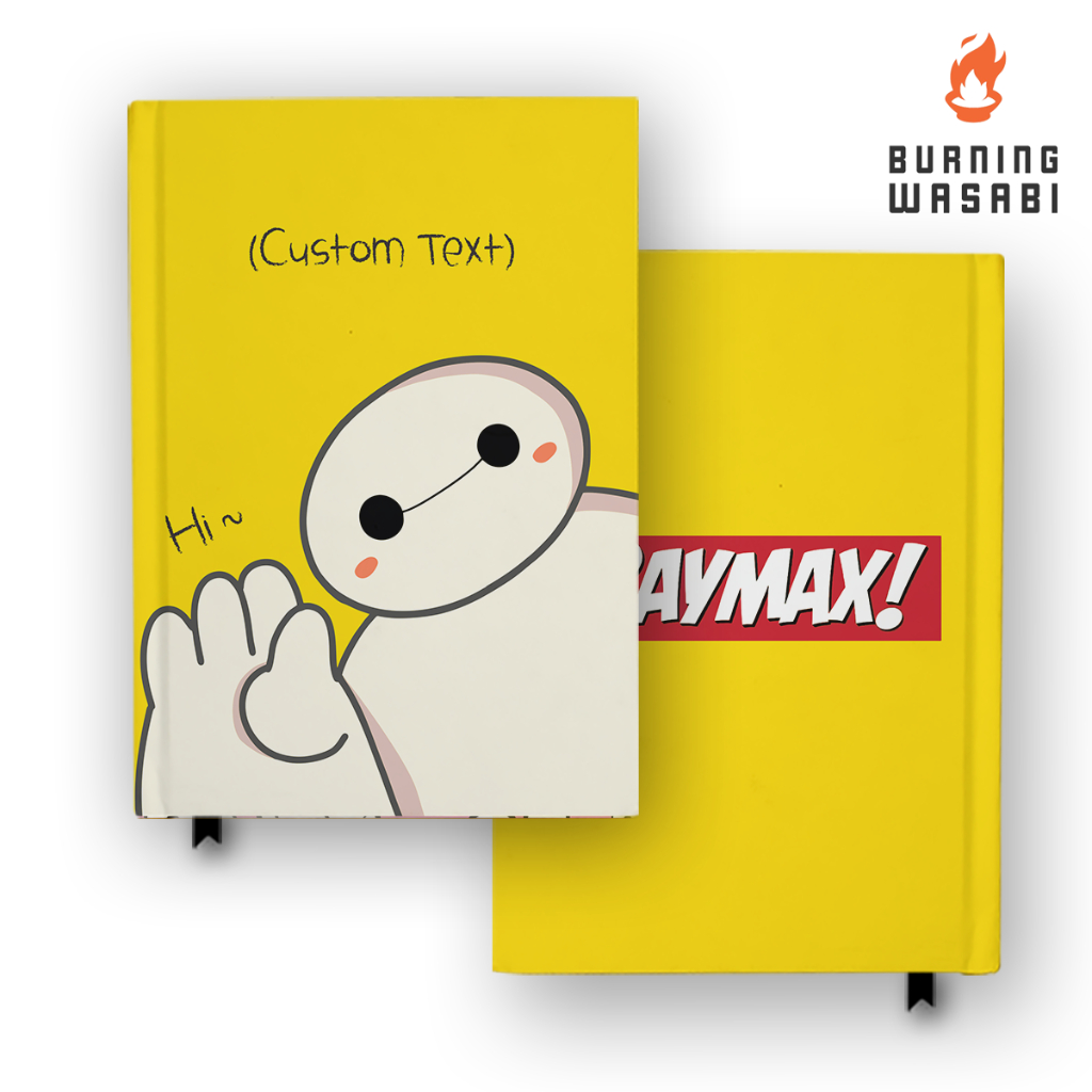 

Buku Catatan Notebook Baymax 2 Big Hero Six Custom Jurnal Agenda Diary Hardcover Aesthetic A6 A5