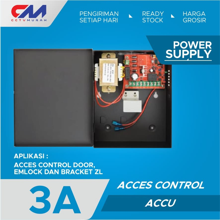 POWER SUPPLY ACCES CONTROL 3A+ACCU