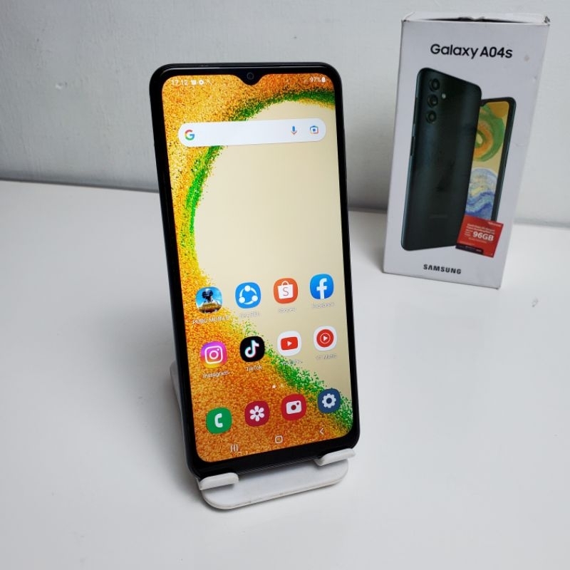 Samsung A04s Ram 4Gb/64Gb Second Mulus 90% Segel Nominus