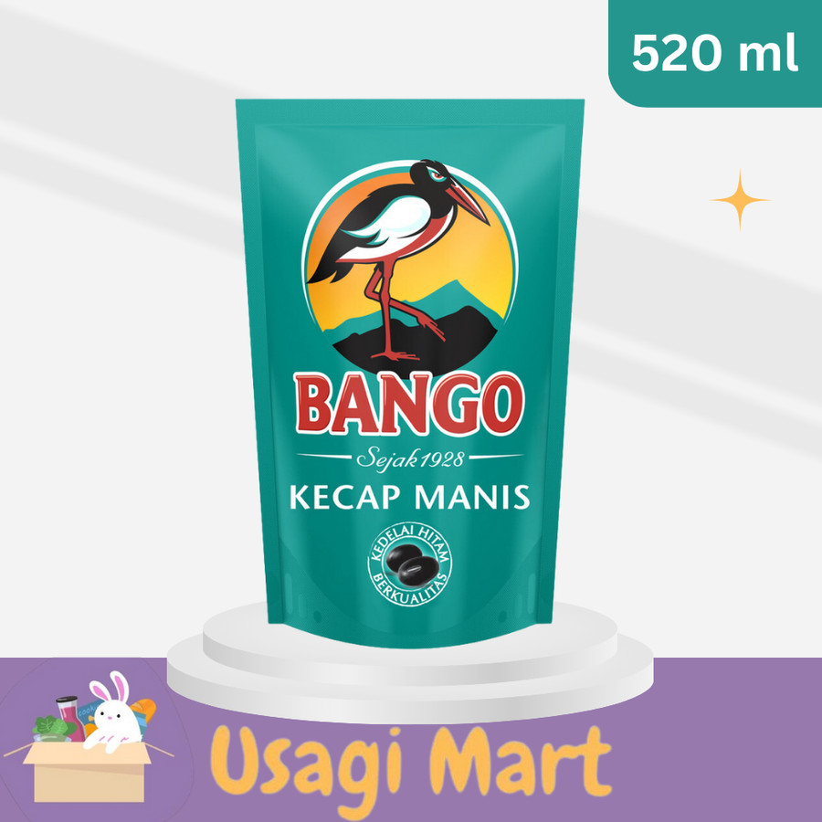 

Bango Kecap Manis 520 ml Kemasan Pouch Refill