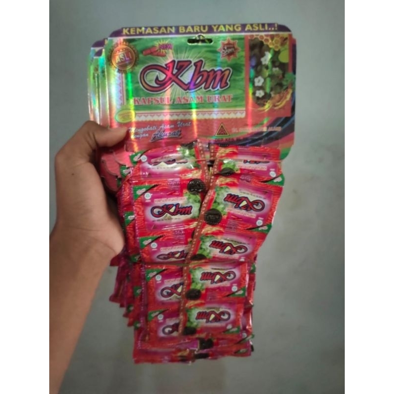 COD (ORIGINAL) - Obat Asam Urat, Rheumatik & Sakit Pinggang Kbm Kapsul Original Asam Urat Rhematik N