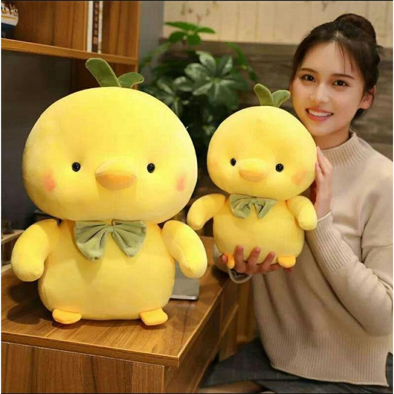 Boneka/Boneka Bebek/ boneka bebek Viral/Boneka Bebek Kuning Lucu Boneka Bebek Korea Gemoy lalafanfan