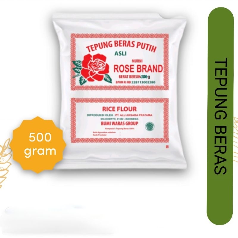

Tepung Beras Rose Brand 500 gram