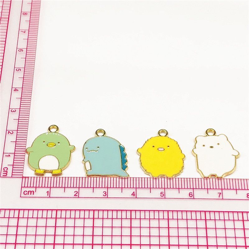 Charm Enamel Epoxy Bebek Ayam (1pcs) - ukuran ada di gambar