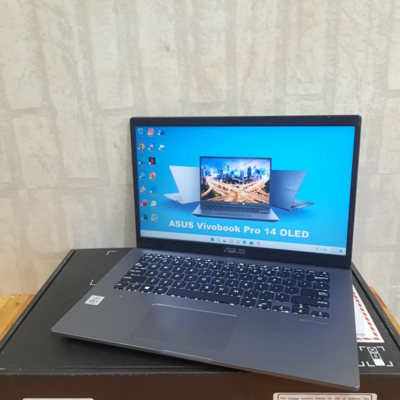 Laptop Asus Vivobook X409JA Intel Core i3-1005G1 Gen 10Th Ram 8Gb/SSD 256Gb keyboard backlight