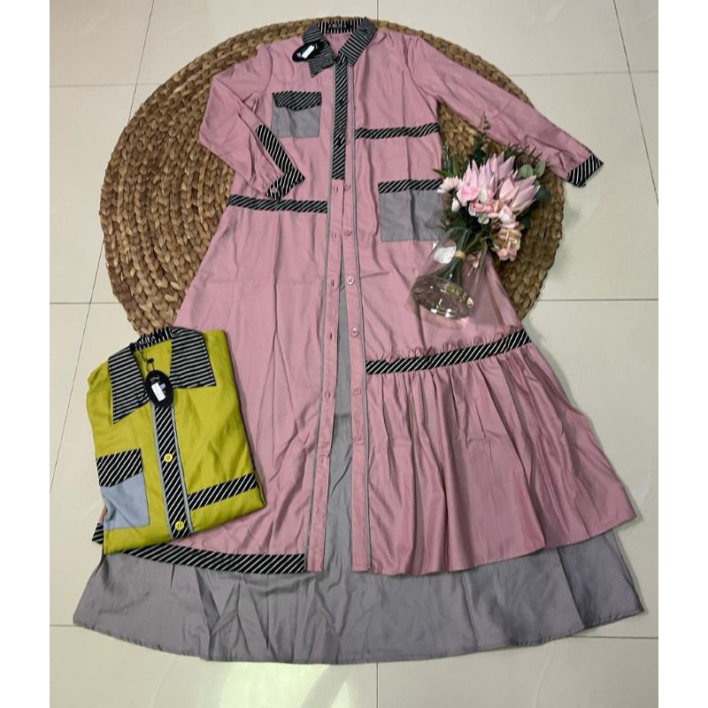 marwa zalifa aurora zalifa gamis zalifa dress terbaru