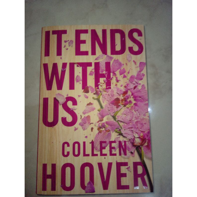 

Novel it ends with us colleen hoover