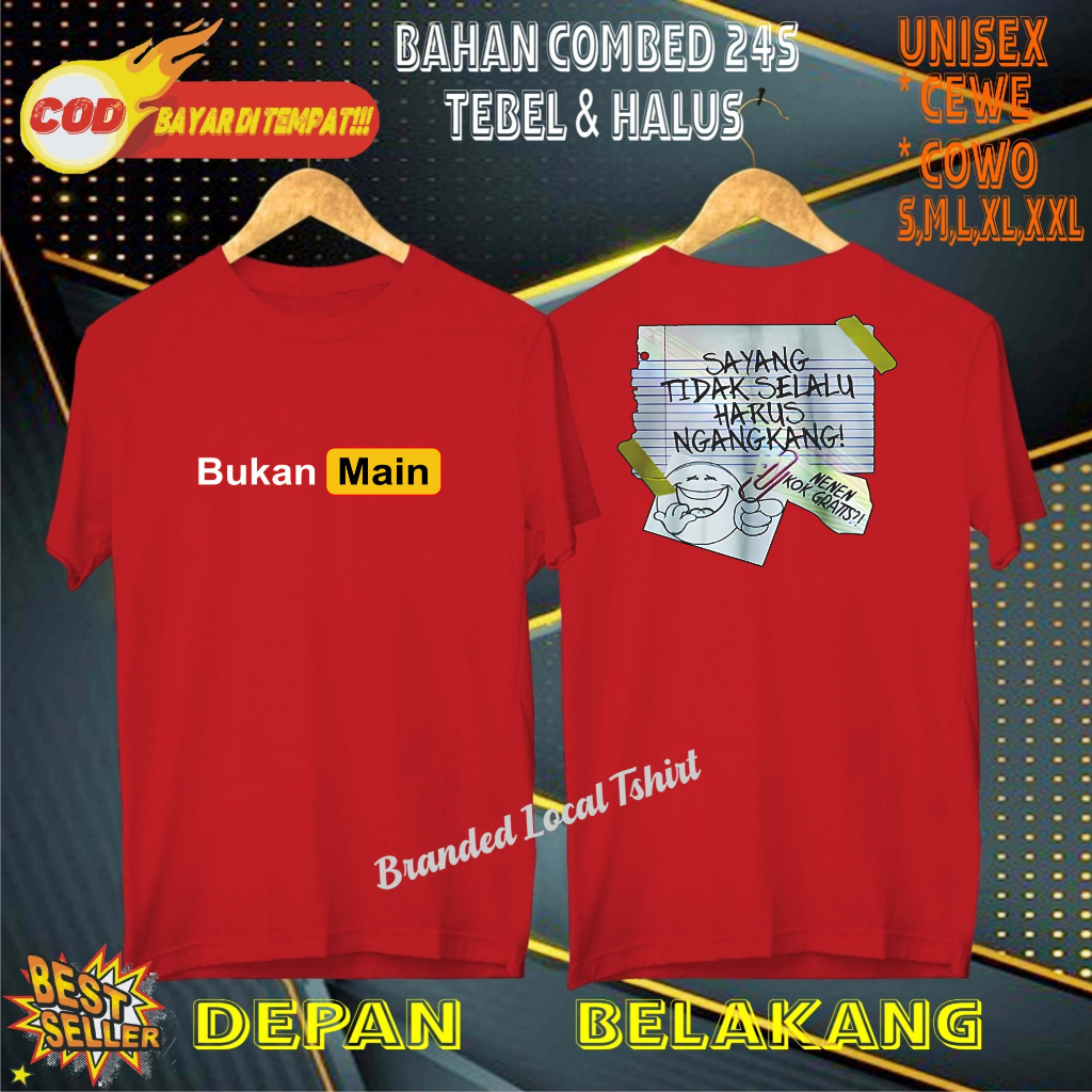 Terviral Kaos db dtf Bm Syg Tdk Harus Ngangkang  KAOS MURAH  Kaos Putih Hitam Kaos Terlaris No 1 Promo Diskon