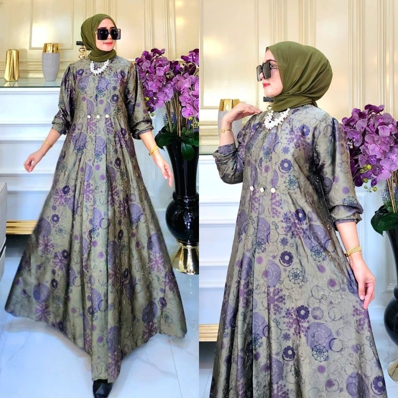 Realpic Gamis Ratu FX Original Butik