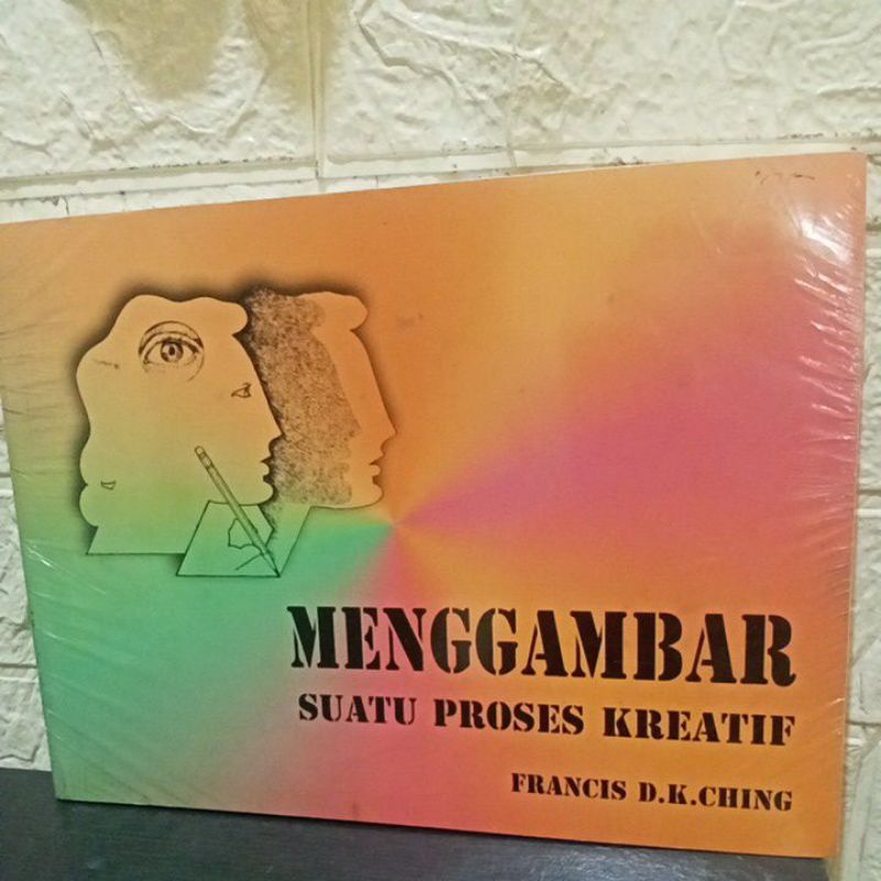 buku original menggambar suatu proses kreatif Francis d k ching