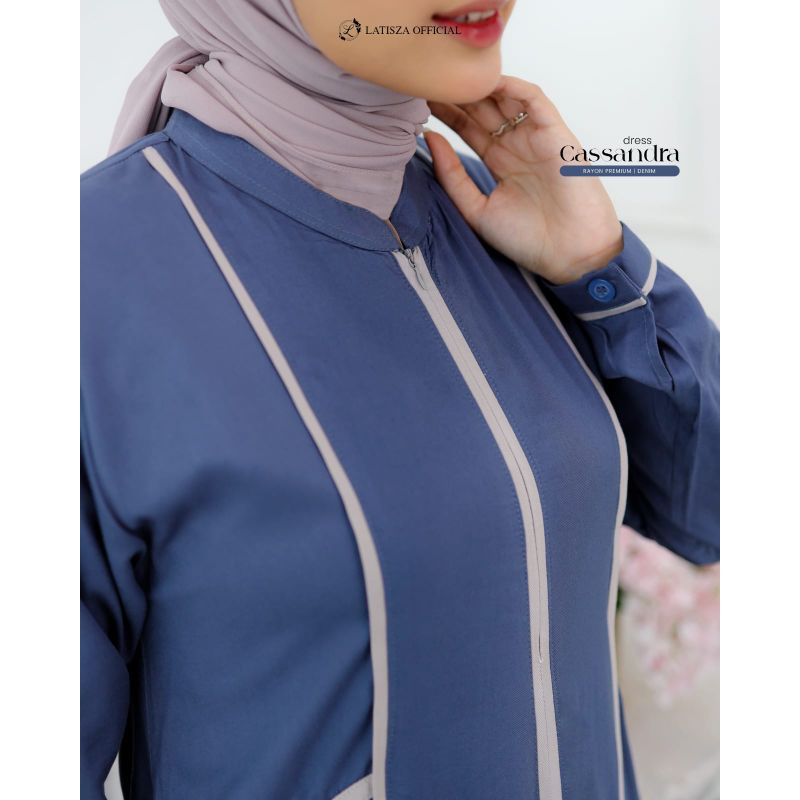 Ready ✅ Cassandra dress by Latisza ✔️ COD ✔️ Dress ootd || Gamis premium || Gamis kondangan || Gamis