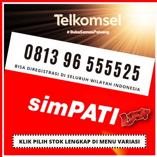 Nomor Cantik Telkomsel - Nomor Cantik Simpati - Nomer Cantik Telkomsel - Nomer Cantik Simpati 4G LTE 9999 5555 HOKI