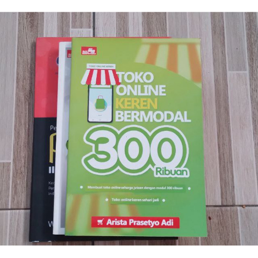 

[Pre-Loved] Buku Toko Online Keren Bermodal 300 Ribuan