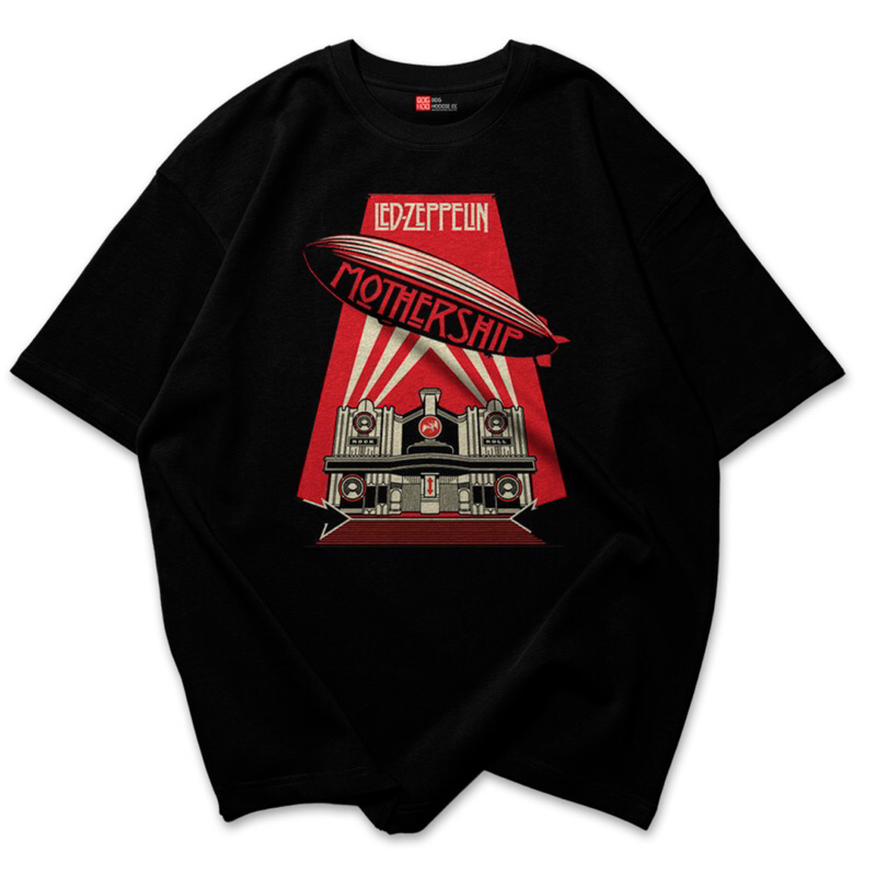 TSHIRT OVERSIZE KAOS LED ZEPPELIN - MOTHERSIP