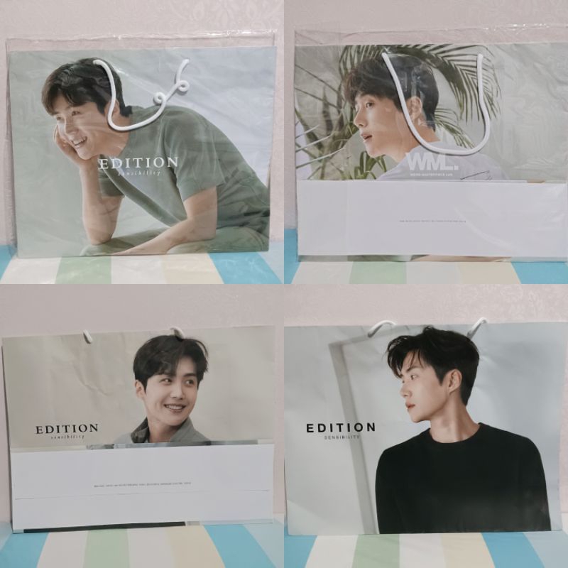 Kim Seon Ho Edition Sensibility Original Paperbag // Kim Seonho ES Official Paper bag
